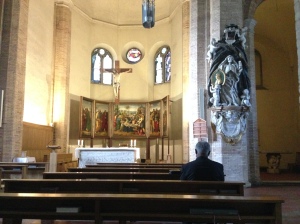 Chapel where Mass was held on Saturday
